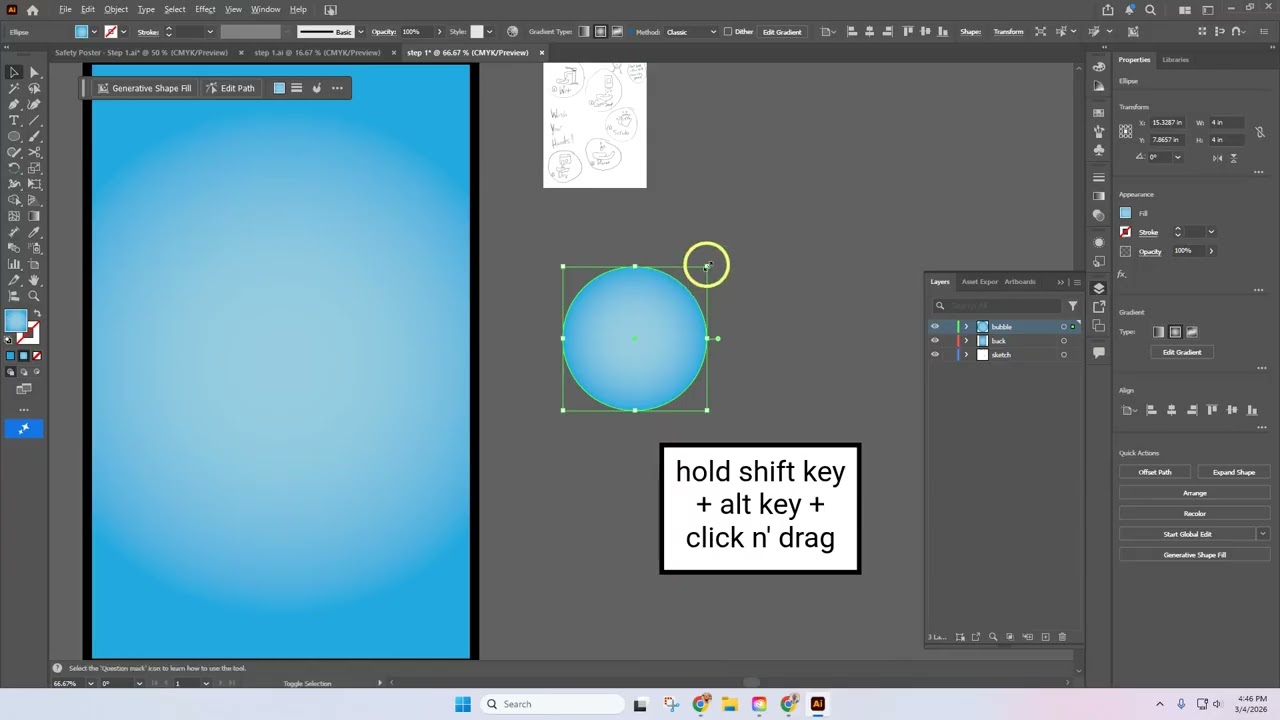 Safety Poster - Tutorial (part 1)