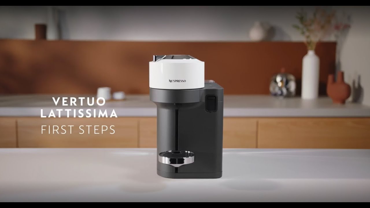 De'Longhi Nespresso coffee machine Vertuo Lattissima ENV300.B Black