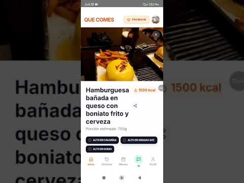 Contador calorías IA:Que Comes video thumbnail