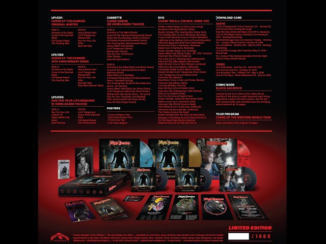 Vídeo relacionado con Night Demon - Curse Of The Damned - Ultimate Edition Box Set