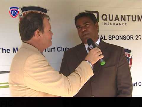 RACE MEETING 16 RACE 01 INTERVIEW WITH A.SEWDYAL