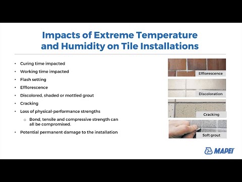 MAPEI Webinar – Grouting Tips for Extreme Temperature and Humidity Conditions