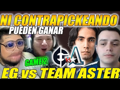 😲SKERES SORPRENDIDOS!! NI CONTRAPIKEANDO PUEDEN GANAR😲EG vs TEAM ASTER [G2/bo3] DL20 #dota2