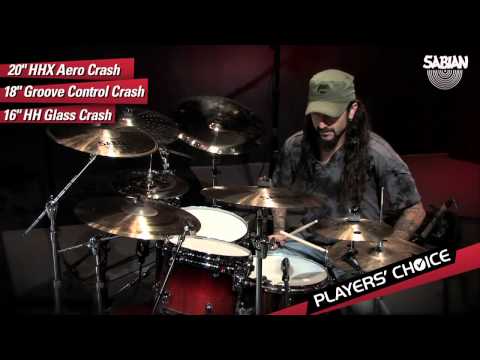 SABIAN Players' Choice - Mike Portnoy Demos three Crashes