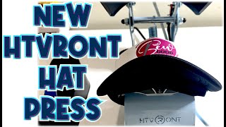 HTVRONT HAT PRESS | UNBOX & REVIEW | HOW TO PRESS A SUBLIMATION & DTF HAT