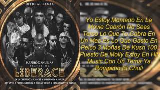 Farruko Ft. Anuel AA❌Lary Over❌Fat Joe❌Ñengo Flow &amp; Más - Liberace (Full Version Remix)(Letra)