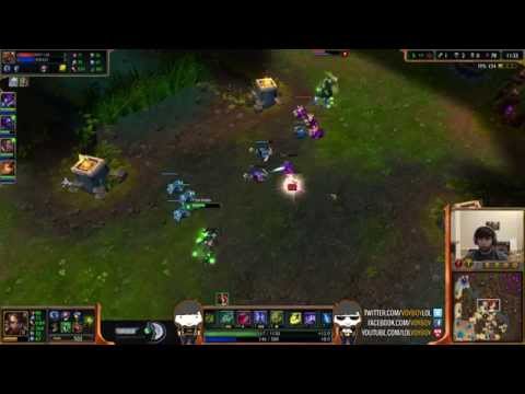 Voyboy Nidalee vs Brand [Diamond Ranked solo queue mid]