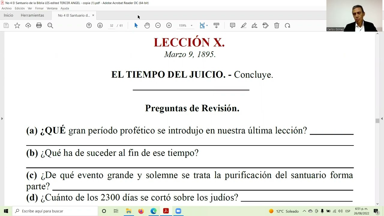 EXPLICACION DEL TIEMPO PARA EL INICIO DEL JUICIO INVESTIGADOR - Parte 2