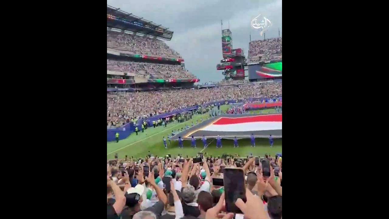 فيديو | شاهد | العلم العراقي على أرضية ملعب فيلادلفيا قبل مواجهة فرنسا في كأس العالم