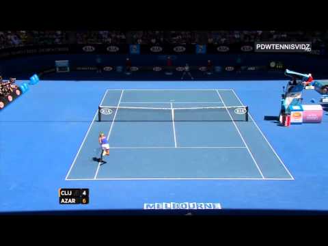 Azarenka vs Clijsters Australian Open 2012 Highlights