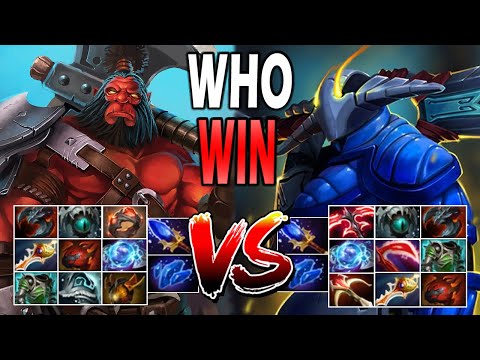 Axe vs Sven | Mogul Khan vs The Rogue Knight | 1 vs 1 Battle | Who win?