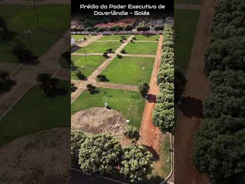 DOVERLÂNDIA GOIÁS, PROJETO VISÃO AÉREA - PREDIO DO PODER EXECUTIVO.