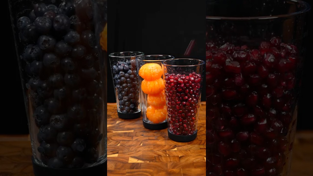 𝐓𝐫𝐢𝐩𝐥𝐞 𝐏𝐨𝐰𝐞𝐫 𝐅𝐫𝐮𝐢𝐭 𝐃𝐫𝐢𝐧𝐤 | organic refresher #shorts