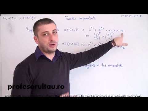 23   cls10   Functii si ecuatii   functia exponentiala   proprietati - profesorultau.ro