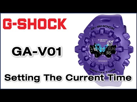 GA-V01 G-Shock 5751 How to Set current Time - Easy & Simple steps✌