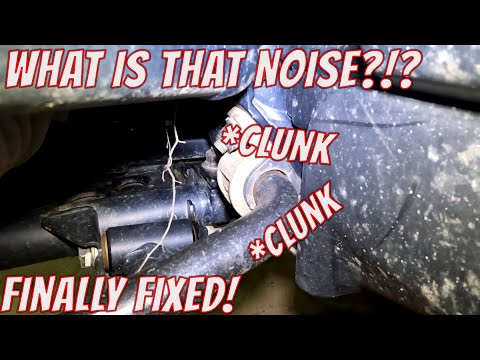 Fixing the clunks in the PRO XP suspension - Sway Bar Bushing Replacement