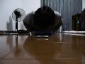 Narrow 110 Push ups in one set ナロー腕立て110回