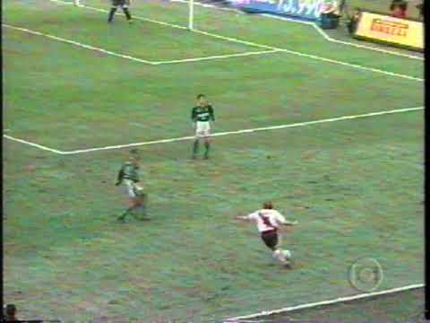 PALMEIRAS 2x2 RIVER PLATE +GRÊMIO 2x0 UNIVERSIDAD DE CHILE Gols) -Copa Mercosul 2001-Jornal Nacional