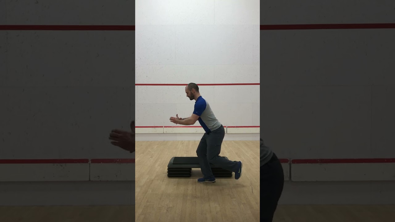 2. Medium Platform Lateral Hop (Side View)