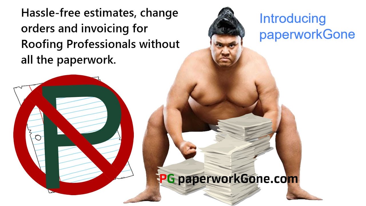 Roofing Estimate Template   Online Estimate, Change Order And Invoice Creation