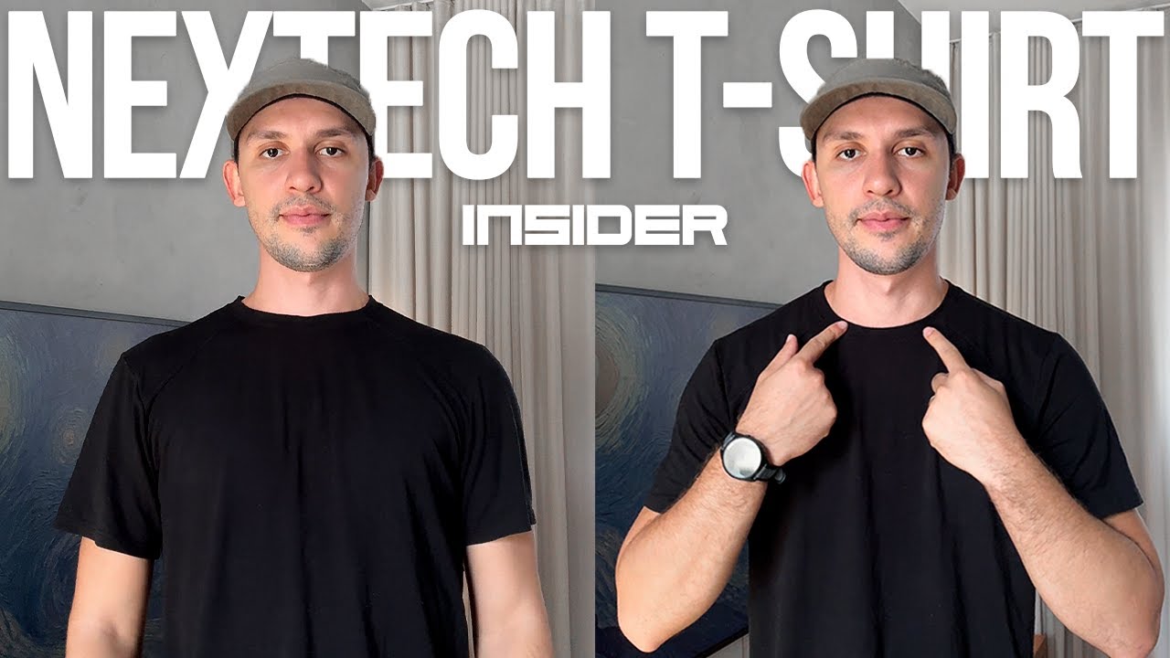 Miniatura da avaliação em vídeo de Camiseta Tech T-Shirt Gola U Masculina: Análise de Tecido e Conforto Térmico