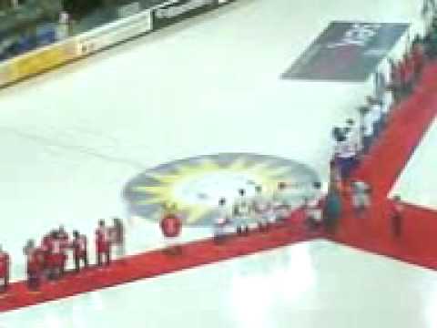 Stefan Raab Deutscher Eisfussball Pokal 2009 lanXESS Arena Köln