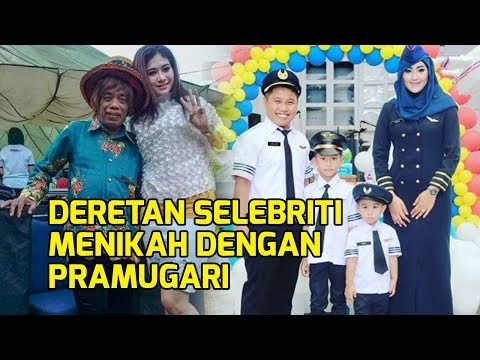 Inilah Deretan Selebriti yang Menikah dengan Pramugari, Narji Hingga Pak Tarno
