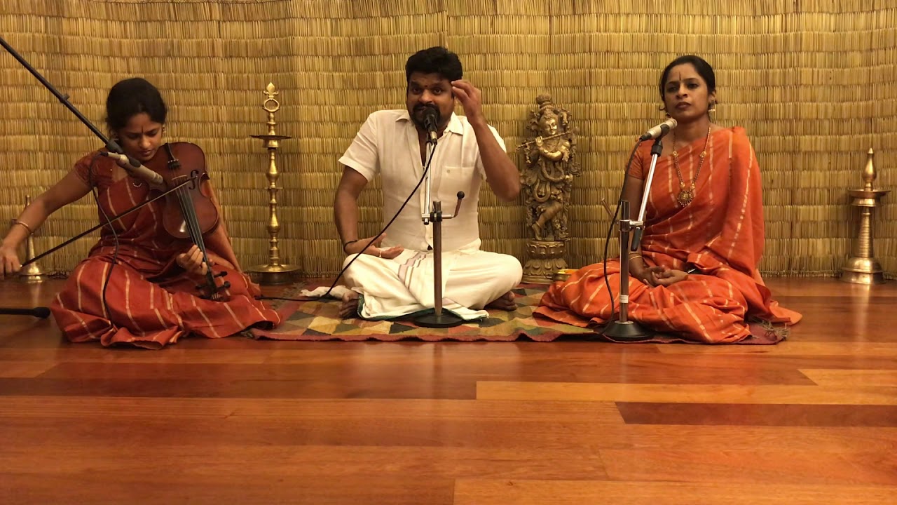 Thirupaavai Day 1, Margazhi Thingal, Naatai - by Kunnakudi Balamurali Krishna and Akkarai sisters