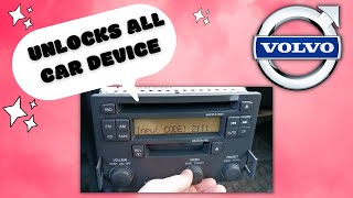 How to Find the Radio Code for Volvo to Unlock a Car stereo? [Reset Car Radio Without Code]