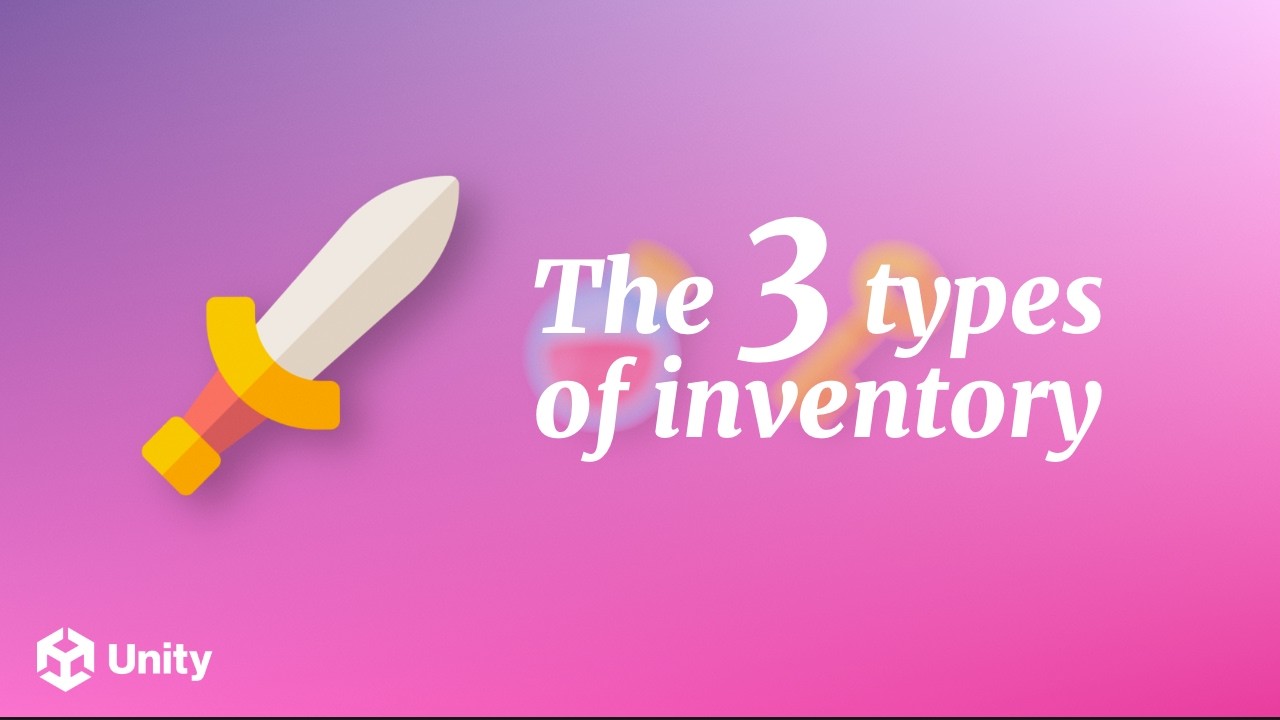 The 3 ways to make inventory items in Unity