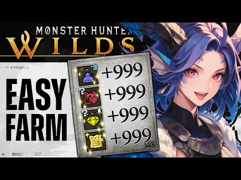 TOP 3 UPDATED Nightflower Pollen Methods To Easy Farm Decorations & Fragments - Monster Hunter Wilds