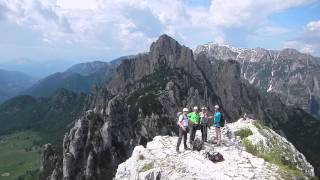 preview picture of video 'Discovery Dolomites: Monte Baffelan normal route - Pasubio'