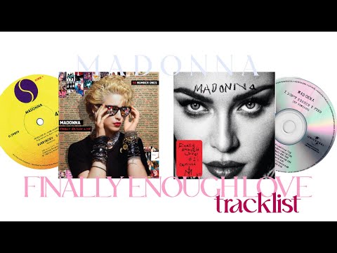 Madonna - Finally Enough Love Tracklist Celebration!!