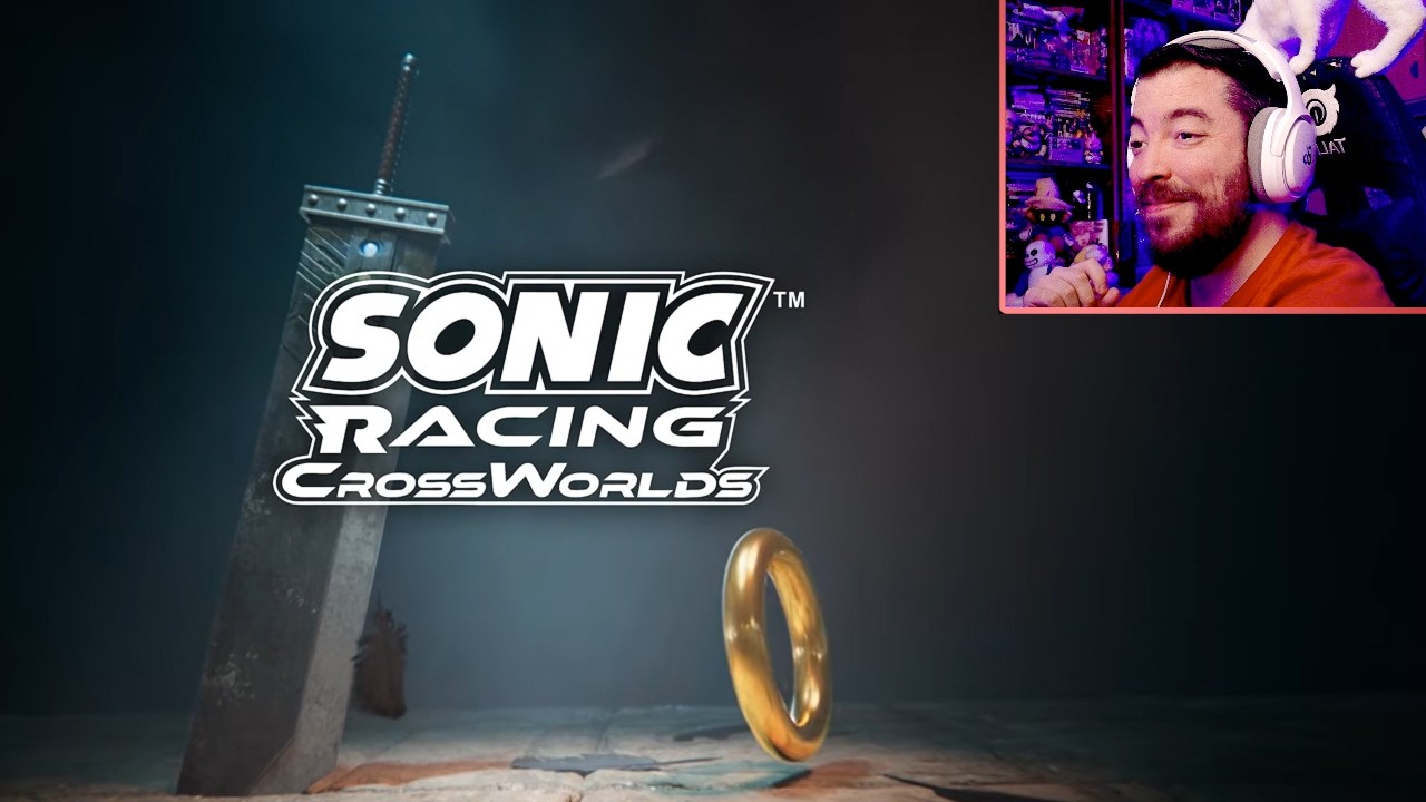 QUE VAN A METER QUÉ?!! Mi REACCIÓN a FINAL FANTASY X SONIC RACING CROSSWORLDS