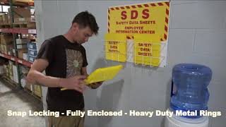 UniKeep - SDS Binder Kits for Safety Data Sheets