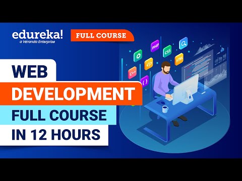 Web Development Full Course 10 Hours Web Development Course Roadmap 2024 Edureka