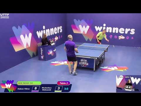 WINners CUP table 2  13.01  Ziakun Viktor - Shcherban Aleksandr 18:00