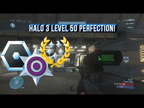 Another Clutch :: Halo 3 Level 50 Flawless Team Slayer Perfection 17-0