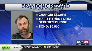 Morgan Co. jail inmate captured after fleeing from deputies