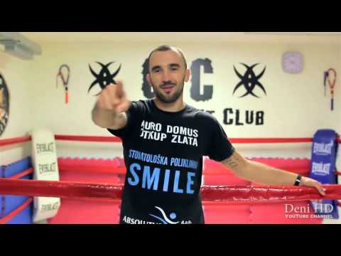 Ivan Stanic in preparation for his fight vs Ricu Beleniuc