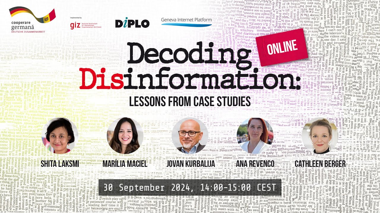 Decoding disinformation: lessons from case studies