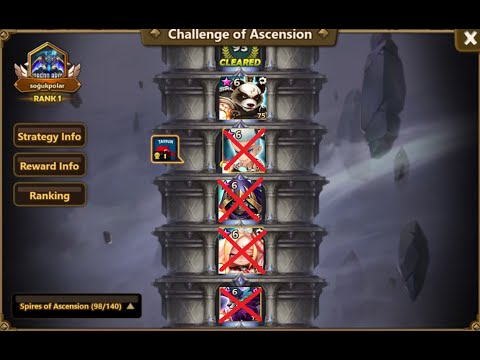Spires of Ascension 92 Summoners WAR