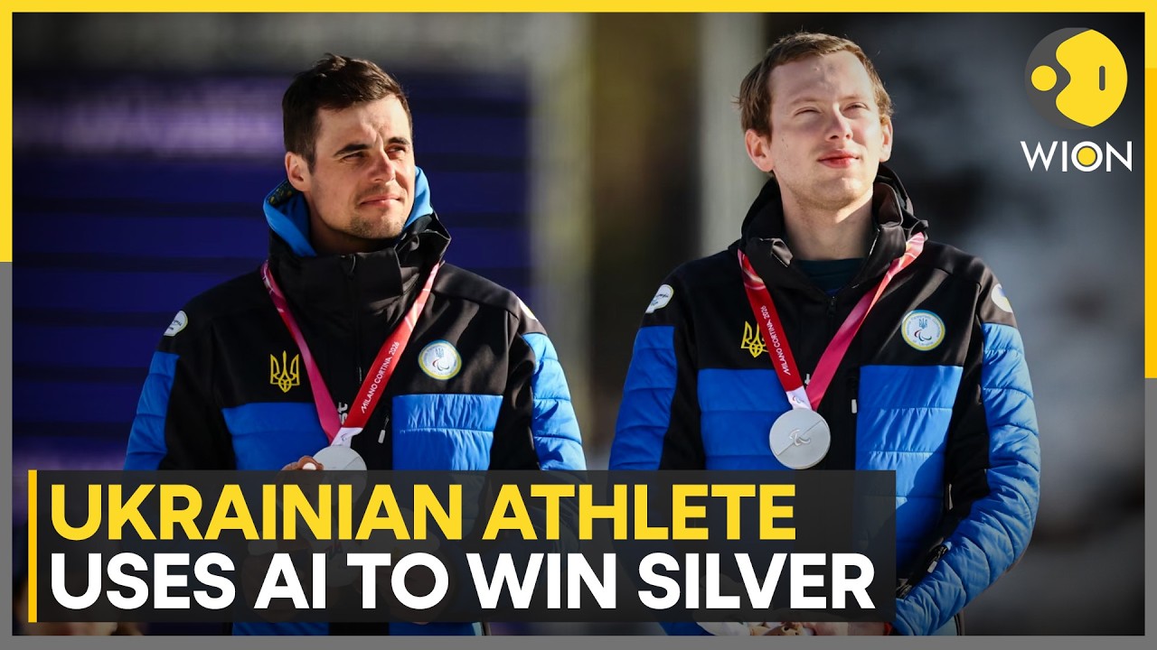Ukraine Biathlete Credits ChatGPT for Paralympic Silver Medal Win | WION