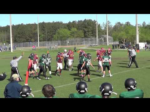 Central Va Hurricanes football april 20th Game 2013