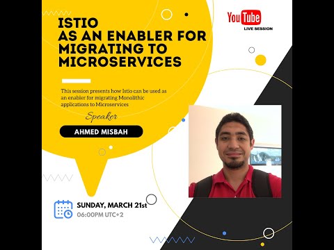 Istio as an enabler for migrating Monolithic applications to Microservices