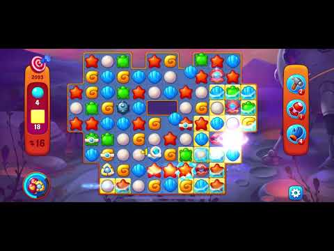 Fishdom level 2093 challenge level