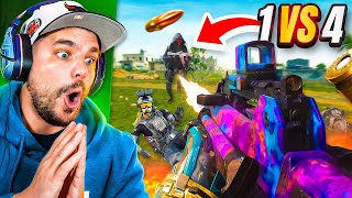 SITUATION IMPOSSIBLE en 1vs4 sur WARZONE !!!