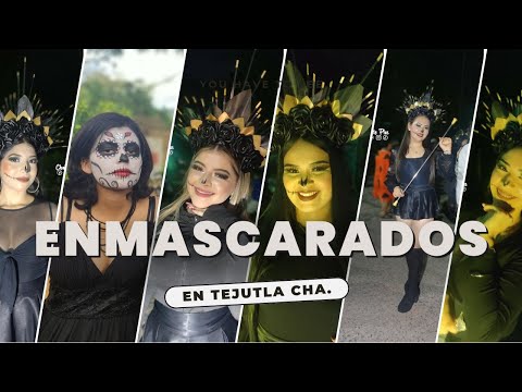 Desfile de enmascarados en Tejutla Chalatenango Centro 2025