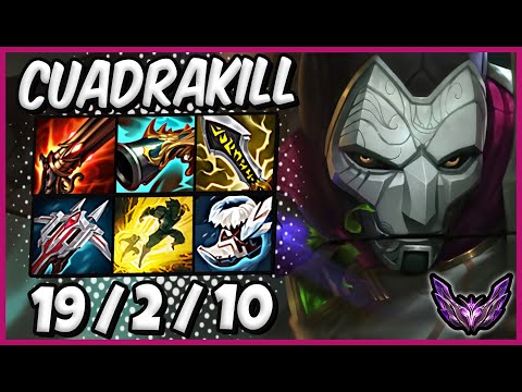 Jhin ADC vs Jinx ( QUADRAKILL ) / Korea Master Patch 13.13 / Season 13  🥇