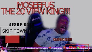 CLASSIC AES!!! AESOP ROCK - SKIP TOWN #reaction #moseefus #the20viewking